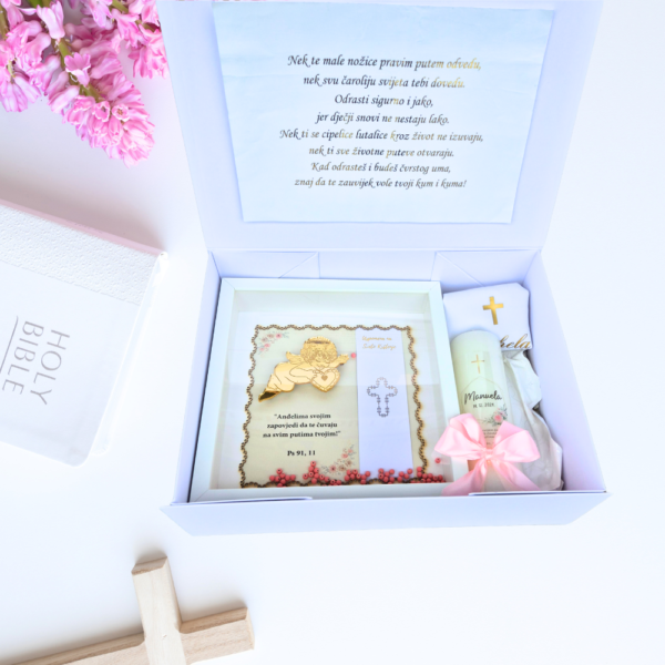 Poklon paket za krštenje "Od danas si dijete Božje"