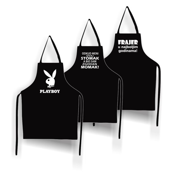 Pregače s natpisom - šaljive, rođendanske