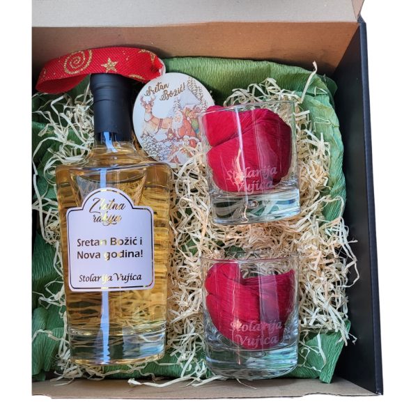 Poslovni poklon paket "Zlatna nota"