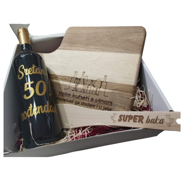 Poklon paket za rođendan "Super baka"