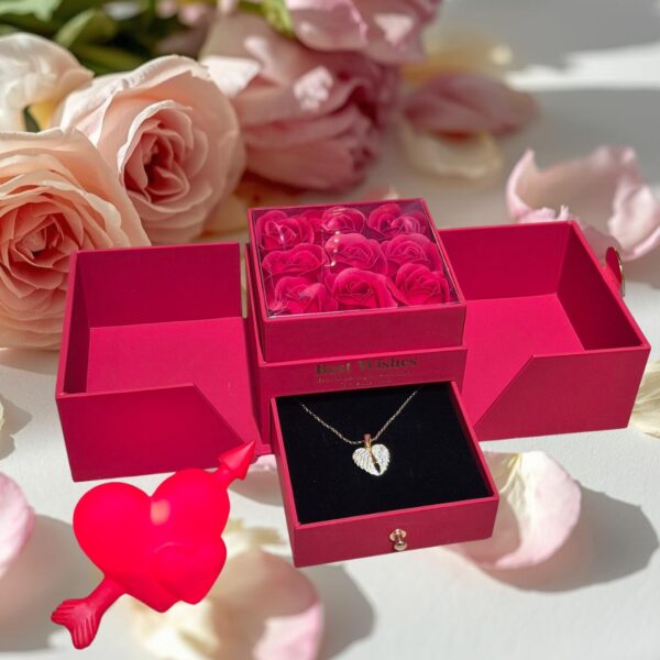 Flower box sa ogrlicom