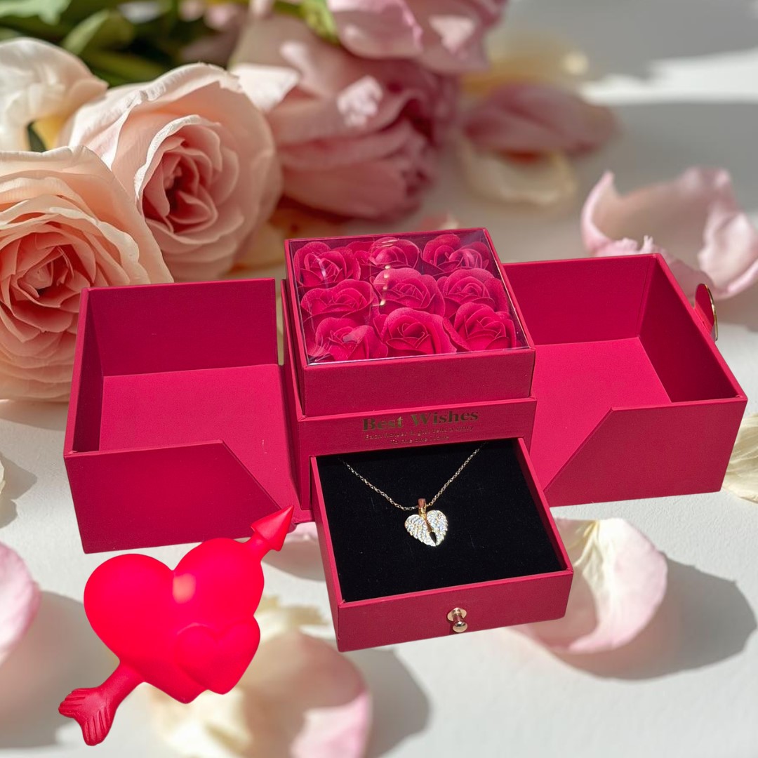 Flower box sa ogrlicom