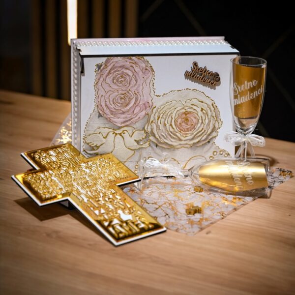Poklon paket za mladence "Sretno mladenci"