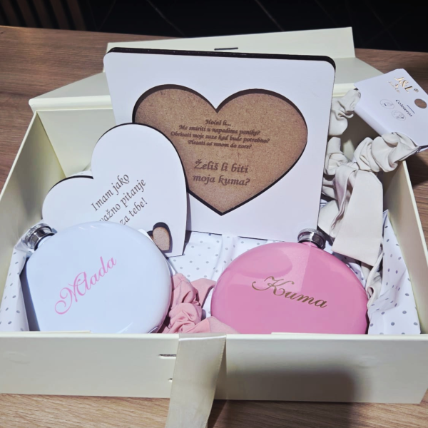 Poklon paket pitalica za kumu "Želiš li”
