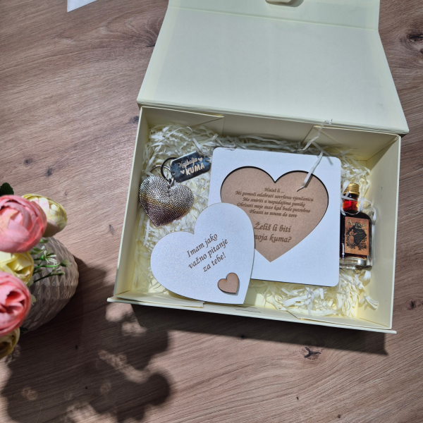 Poklon paket pitalica za kumu "Hoćeš li?"